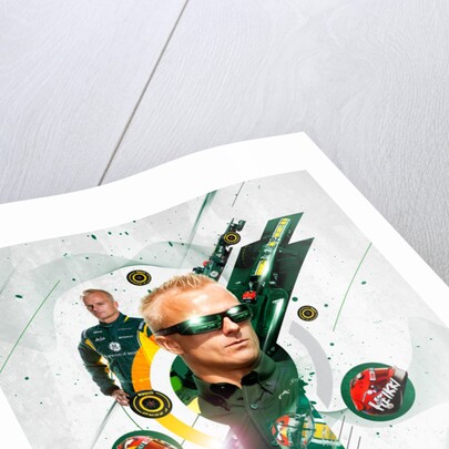 Heroic Heikki, Heikki Kovalainen by Jason Pooley